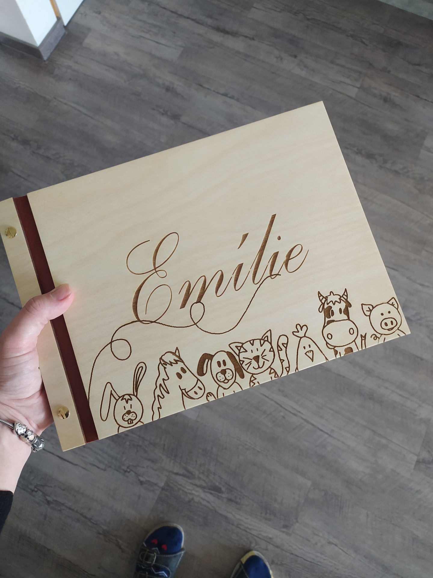 Album domácí zvířátka se jménem